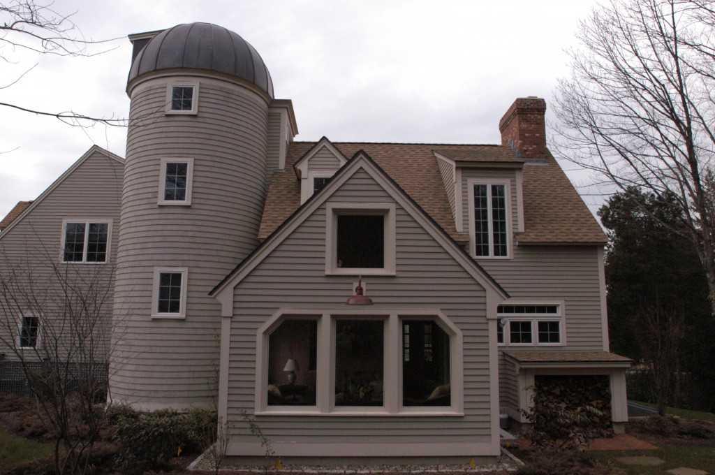 Completed Exterior WIth Porch and 2 Story Addition